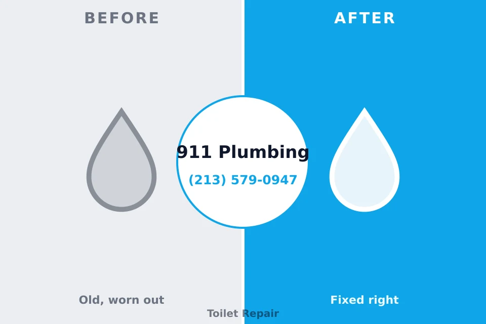 Before and after: plumbing repair Neola, IA